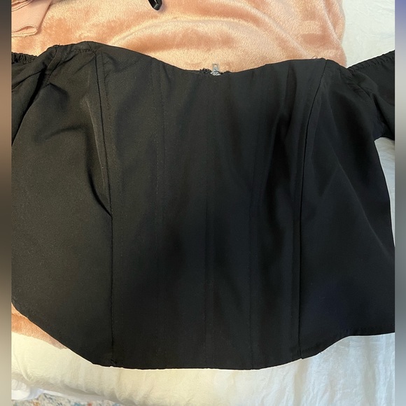 Off the Shoulder Bell Sleeve Top (FashionNova) - Picture 10 of 13